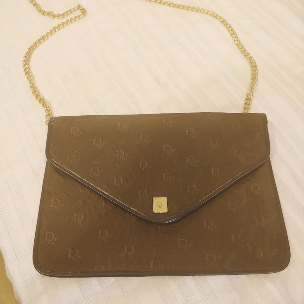 Vintage rare Christian Dior Envelope clutch